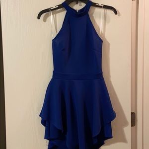 Blue bodysuit